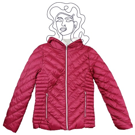 chamara para mujer colo vino y blanca