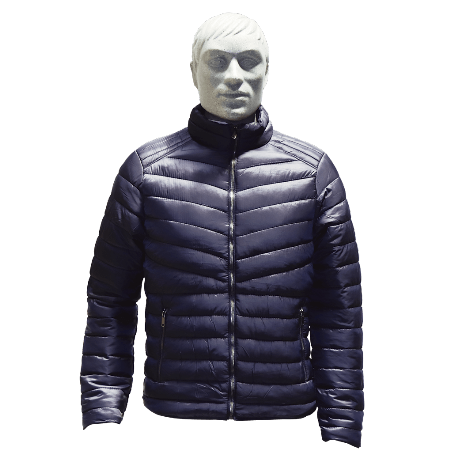 chamarra para hombre azul marino con cierre